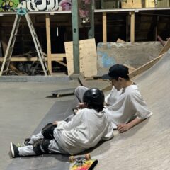 息子のenjoy skateboard DAY