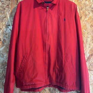 ポロ・ラルフ・ローレンUSA製レッドジャケット