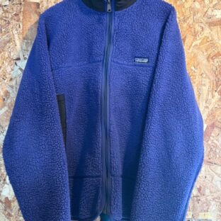 Patagonia USA製　フリースジャケットL size 紫