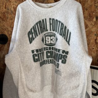 90s CENTRAL FOOTB ALL93 カレッジスウェット