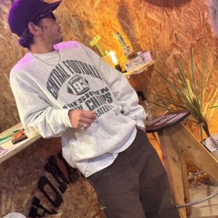 90s CENTRAL FOOTB ALL93 カレッジスウェット